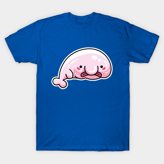 Kawaii Cute Blobfish T-Shirt by freeves